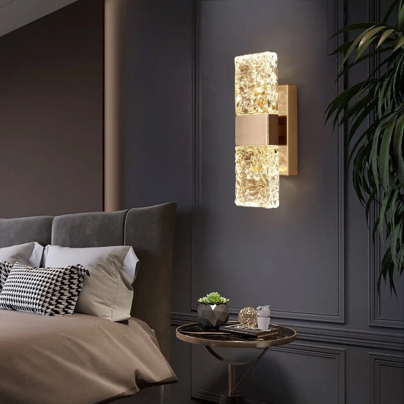 Aurelia Crest Wall Lamp Ambient Handcrafted Lighting
