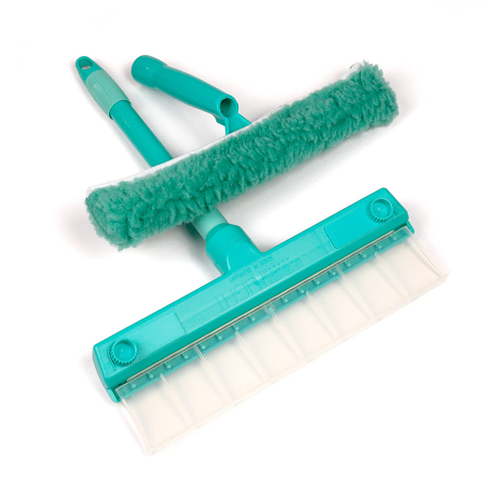 GlanzPro Window Cleaning Set — Sustainable Silicone Squeegee