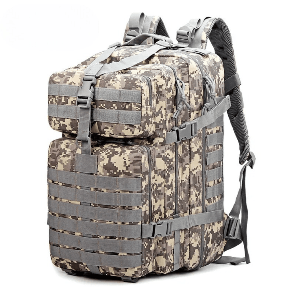 Rucsac tactic TrailStorm de 50 L – exterior impermeabil și sistem modular de depozitare