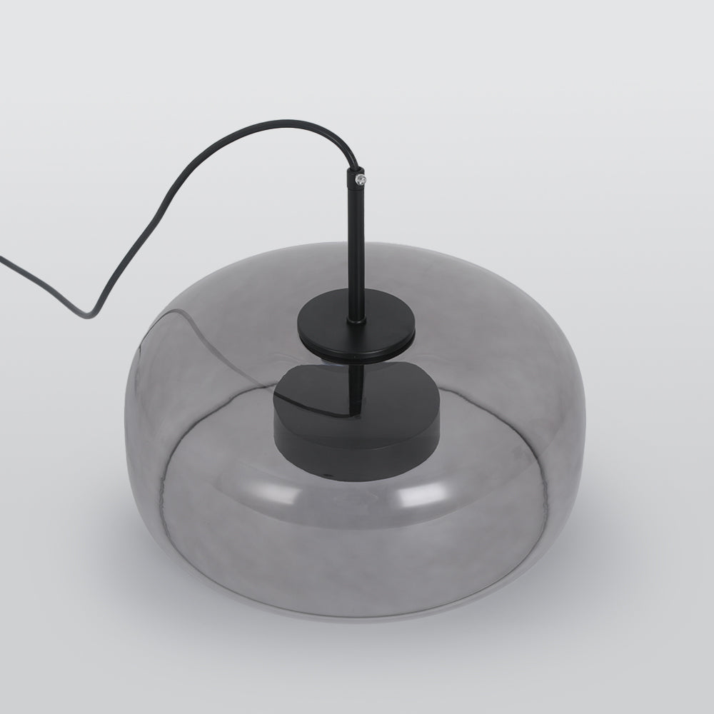 June Morden Glass Pendant Light Clear/Smoky/Amber | ventumra