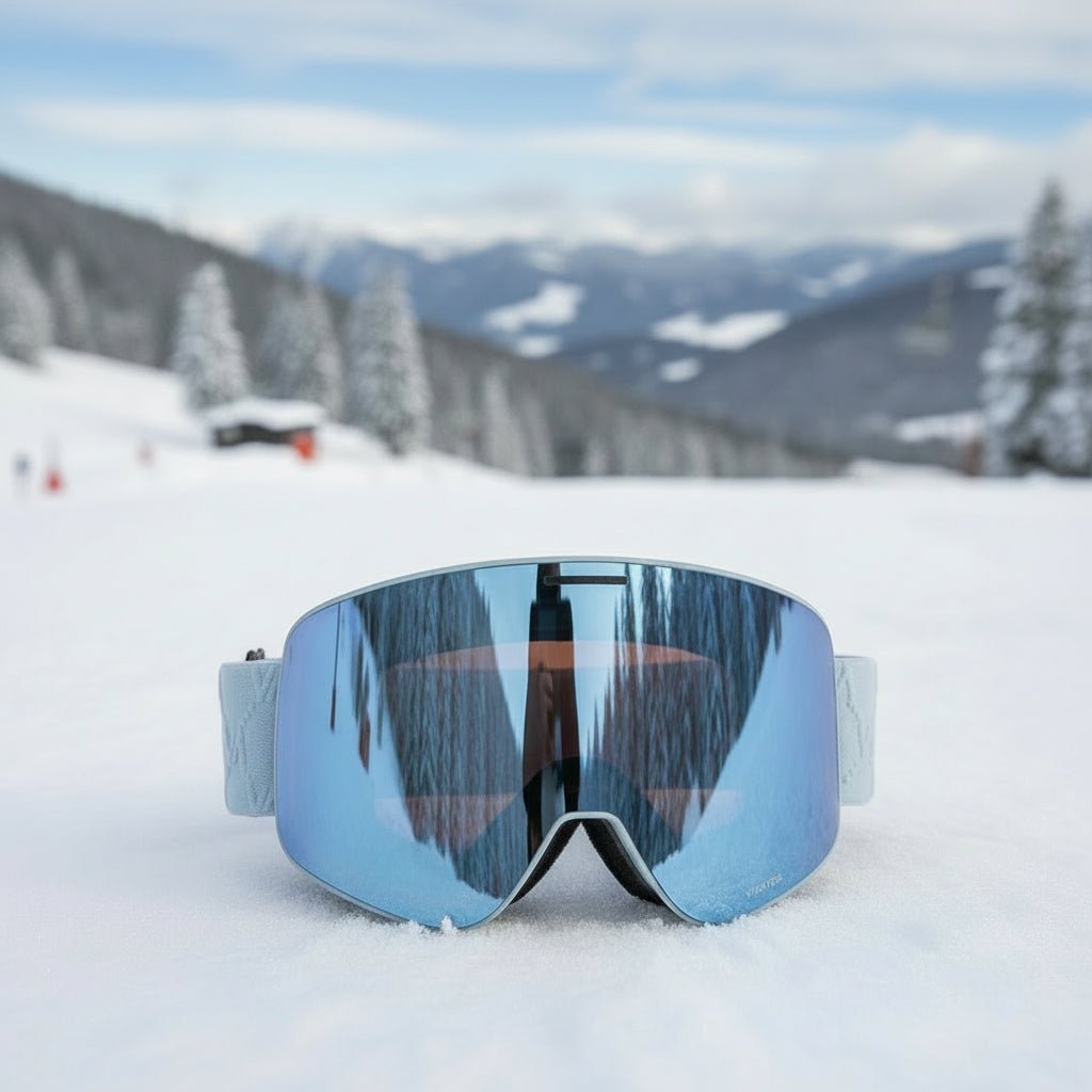 AeroNova Shift Magnetic Double Layer Ski Goggles — Anti-Fog Lenses, UV400 Protection