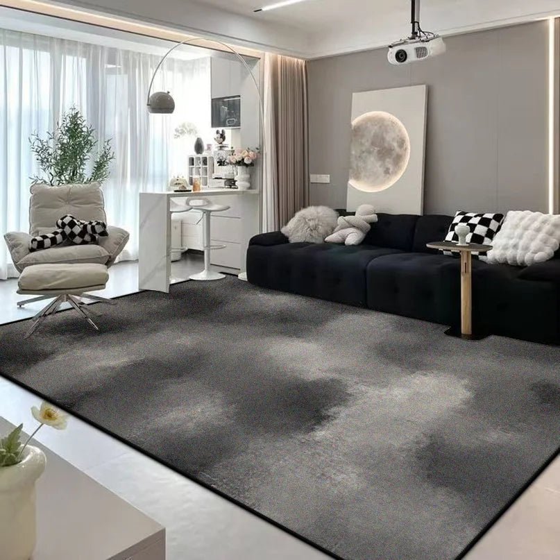 AstraWeave Moderner abstrakter Teppich — Digitaldruck-Motiv, leichtgewichtige Konstruktion