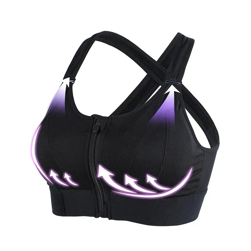 חזיית ספורט תומכת FlexiFit 2-in-1 — חופש תנועה
