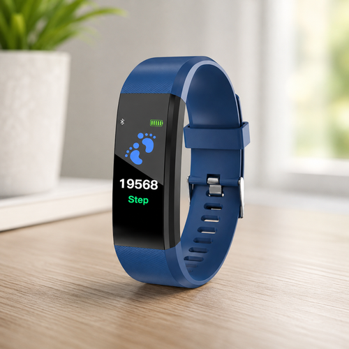 Active Life Smartwatch Fitness Tracker With Heart Rate Monitoring And Adjustable Band | Ventumra
