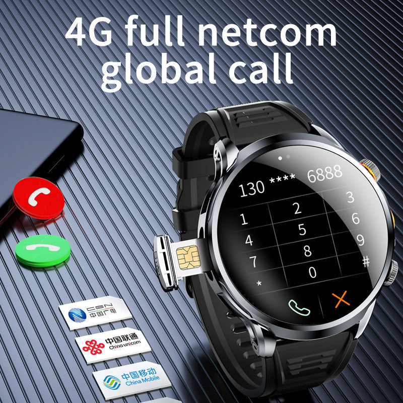 Chytré hodinky Active Series 4G LTE s 1.95palcovým HD displejem a monitorováním zdraví | Ventumra