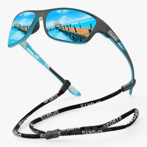 Active Vision polarisierte Sportsonnenbrille mit UV400-Schutz zum Laufen und Radfahren | Ventumra