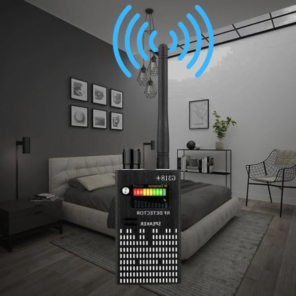 Portable RF Signal Analyzer With LED Indicator And Rechargeable Battery | Ventumra