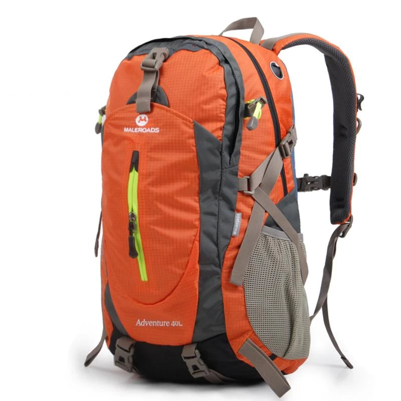 Voděodolný nylonový batoh Adventure Gear na pěší turistiku a kempování s velkou kapacitou | Ventumra
