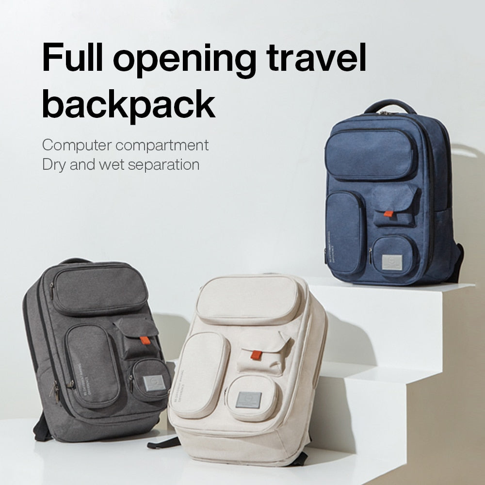 Velkokapacitní turistický batoh Adventure Gear s přihrádkou na sedmnáctipalcový notebook | Ventumra