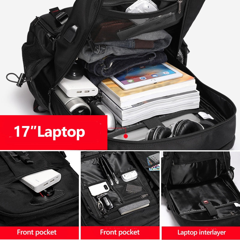 Adventure Gear Large Travel Backpack With Water-Resistant Build For Outdoor Use | Ventumra