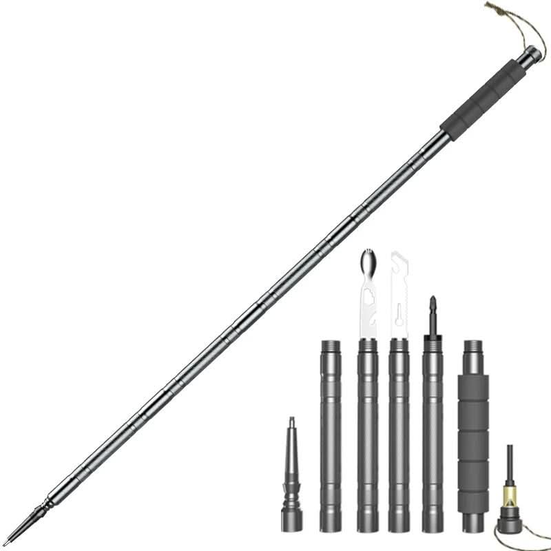 Adventure Gear Tactical Trek Pole With Integrated Outdoor Tools | Ventumra