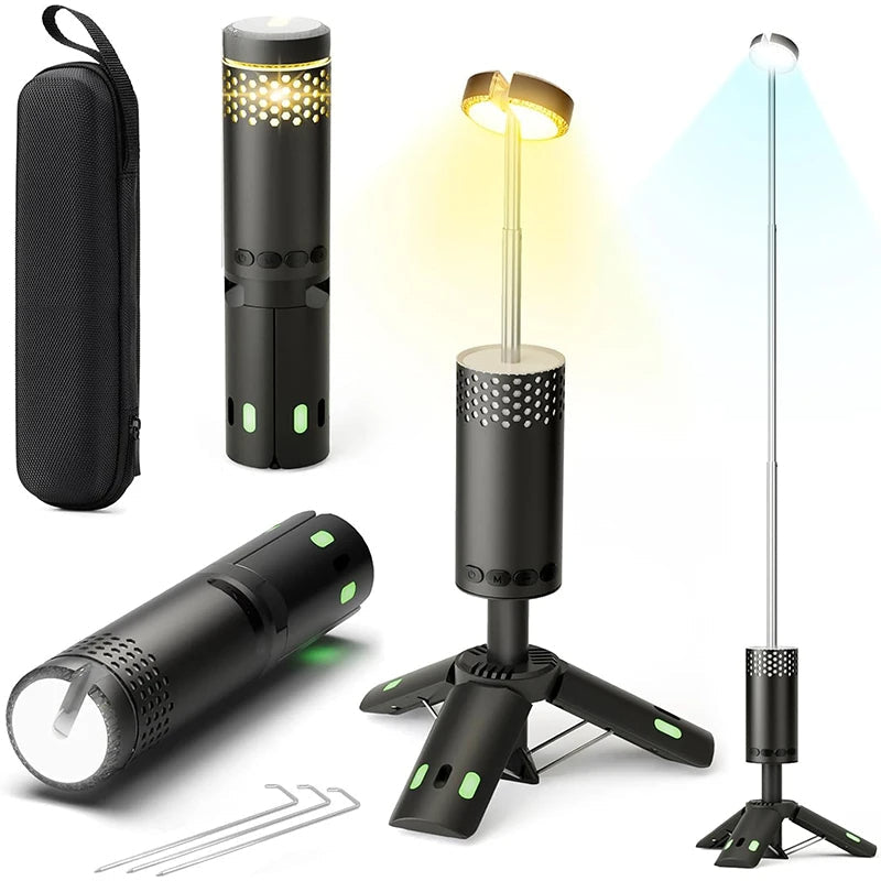 פנס Adventure Light נטען עם סוללת גיבוי ובהירות מתכווננת | ונטומרה