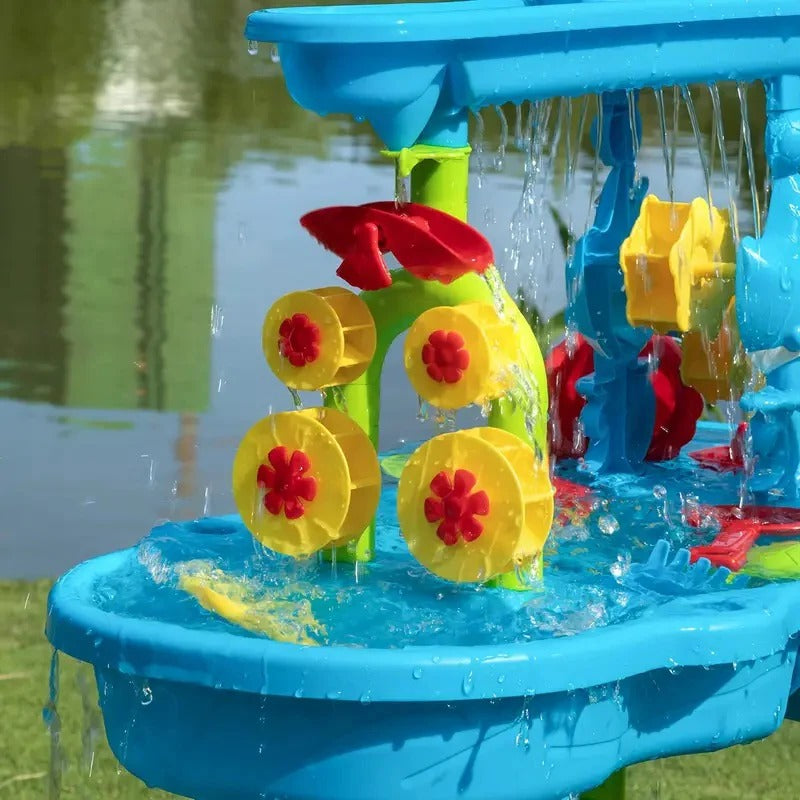 Adventure Play Table For Outdoor Sand And Water With Dedicated Zones | Ventumra