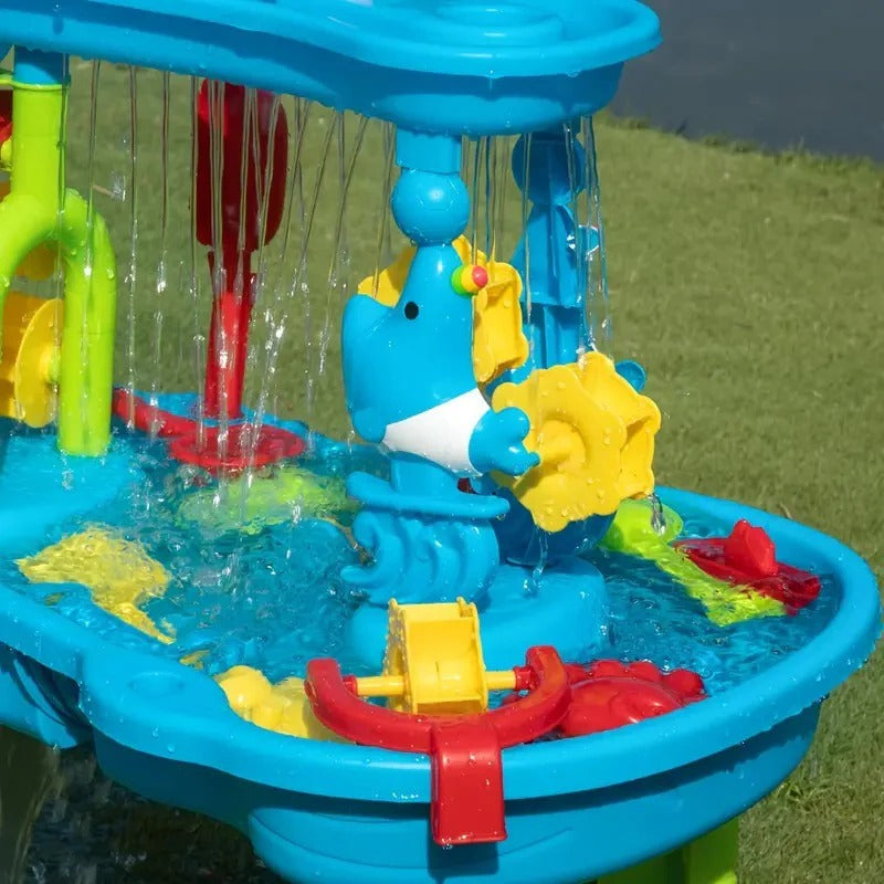 Adventure Play Table For Outdoor Sand And Water With Dedicated Zones | Ventumra