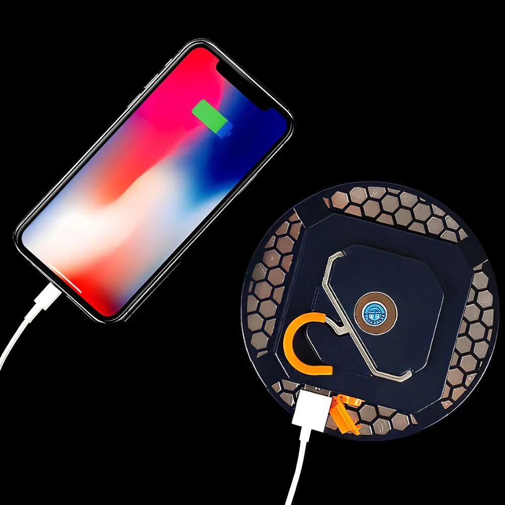 Adventure Ready Portable Power Bank With Dual Lighting For Outdoor Enthusiasts | Ventumra