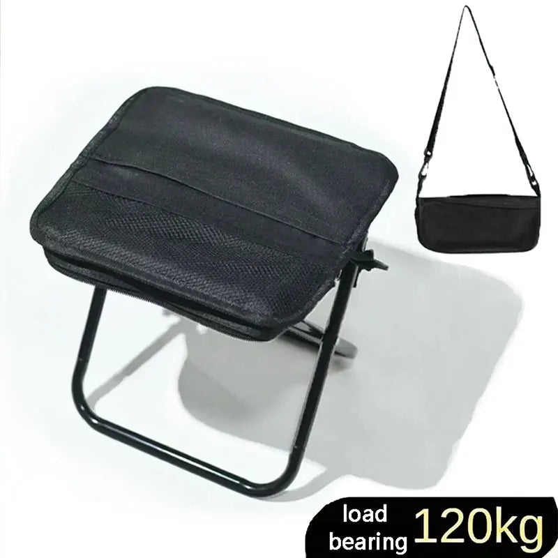 Adventure Ready Portable Camping Stool With Foldable Lightweight Frame | Ventumra