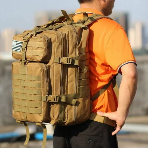 Adventure Travel Backpack With Generous Space And Water-Resistant MOLLE System | Ventumra