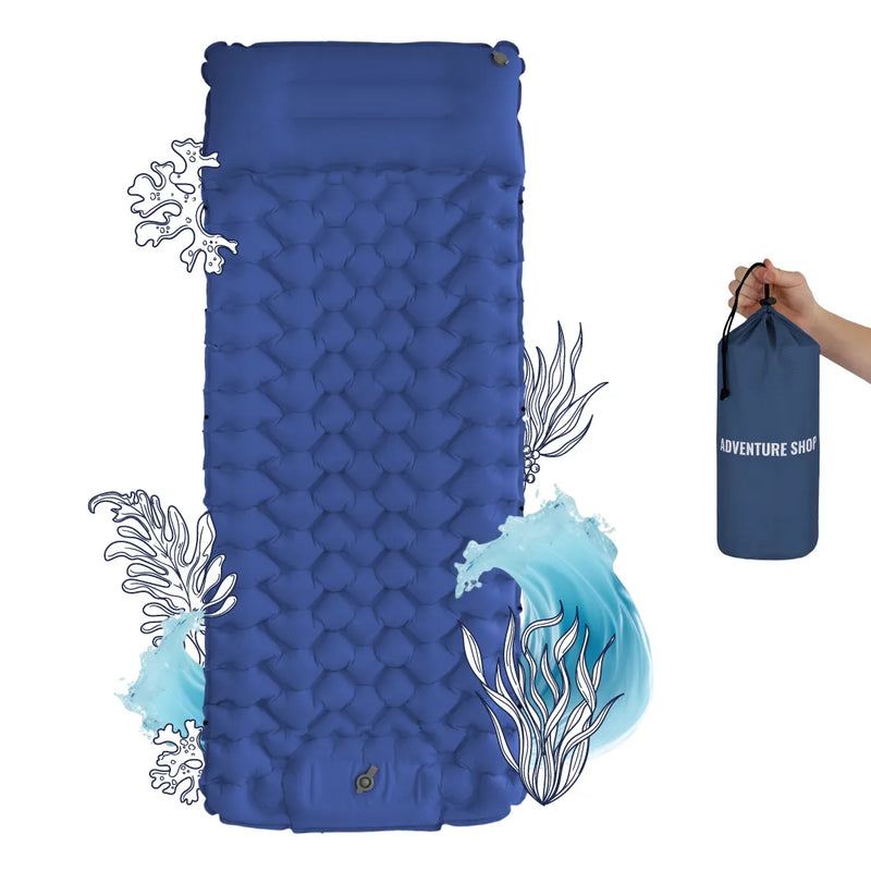 Adventure Ready Ultralight Sleeping Pad With Built-In Pump For Quick Setup | Ventumra