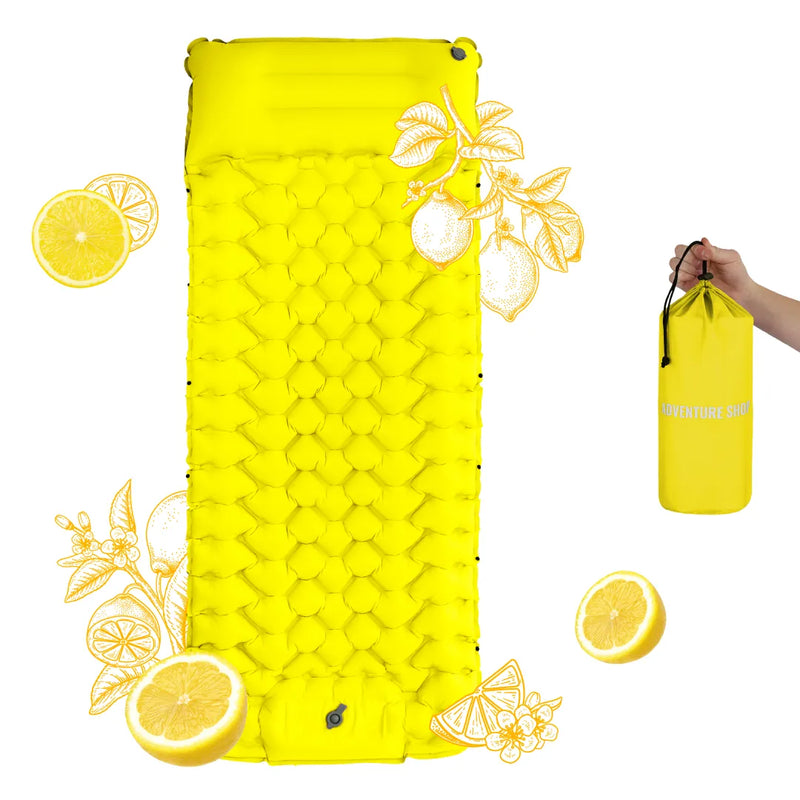 Adventure Ready Ultralight Sleeping Pad With Built-In Pump For Quick Setup | Ventumra