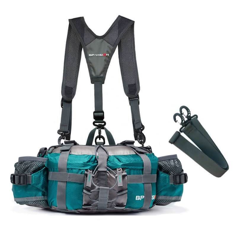 Sac banane étanche, prêt pour l'aventure, avec deux porte-bouteilles | Ventumra