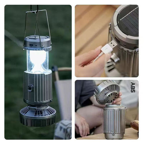 Adventure Series Solar Light And Portable Camping Fan | Ventumra