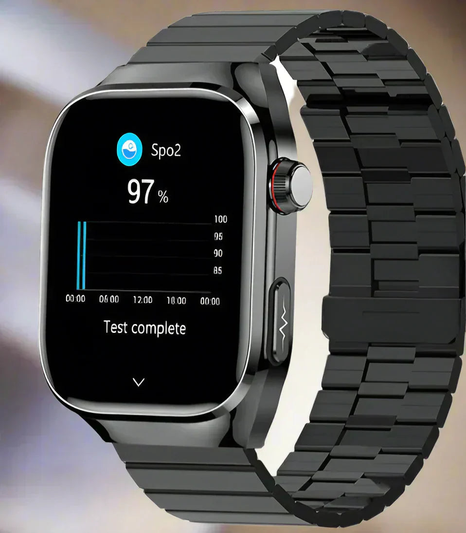 Smartwatch wellness AeroPulse z łącznością Bluetooth i zaawansowanym monitorowaniem | Ventumra