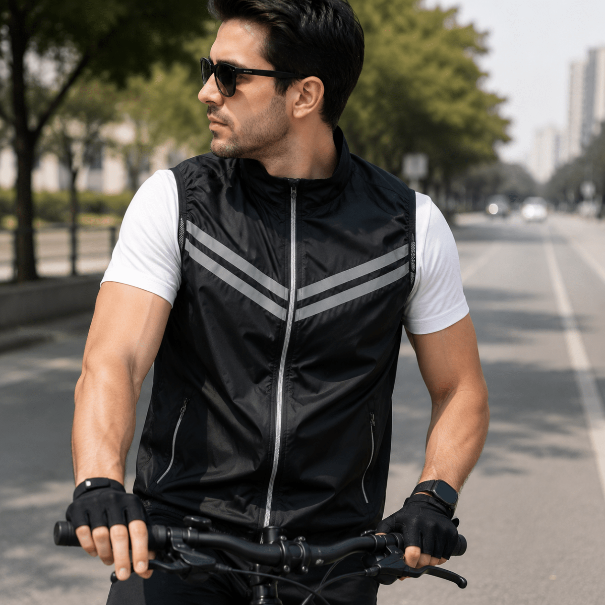 Chaleco refrigerante Airventa para hombre, con ventilador integrado para disfrutar del aire libre | Ventumra