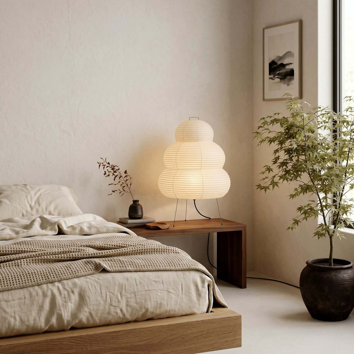 Akari Paper Table Lamp | Ventumra