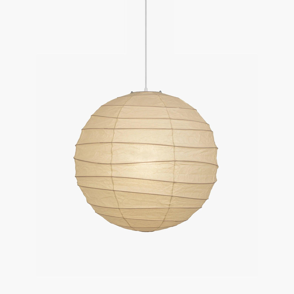 Luna Pendant Light Japanese Paper Globe | ventumra