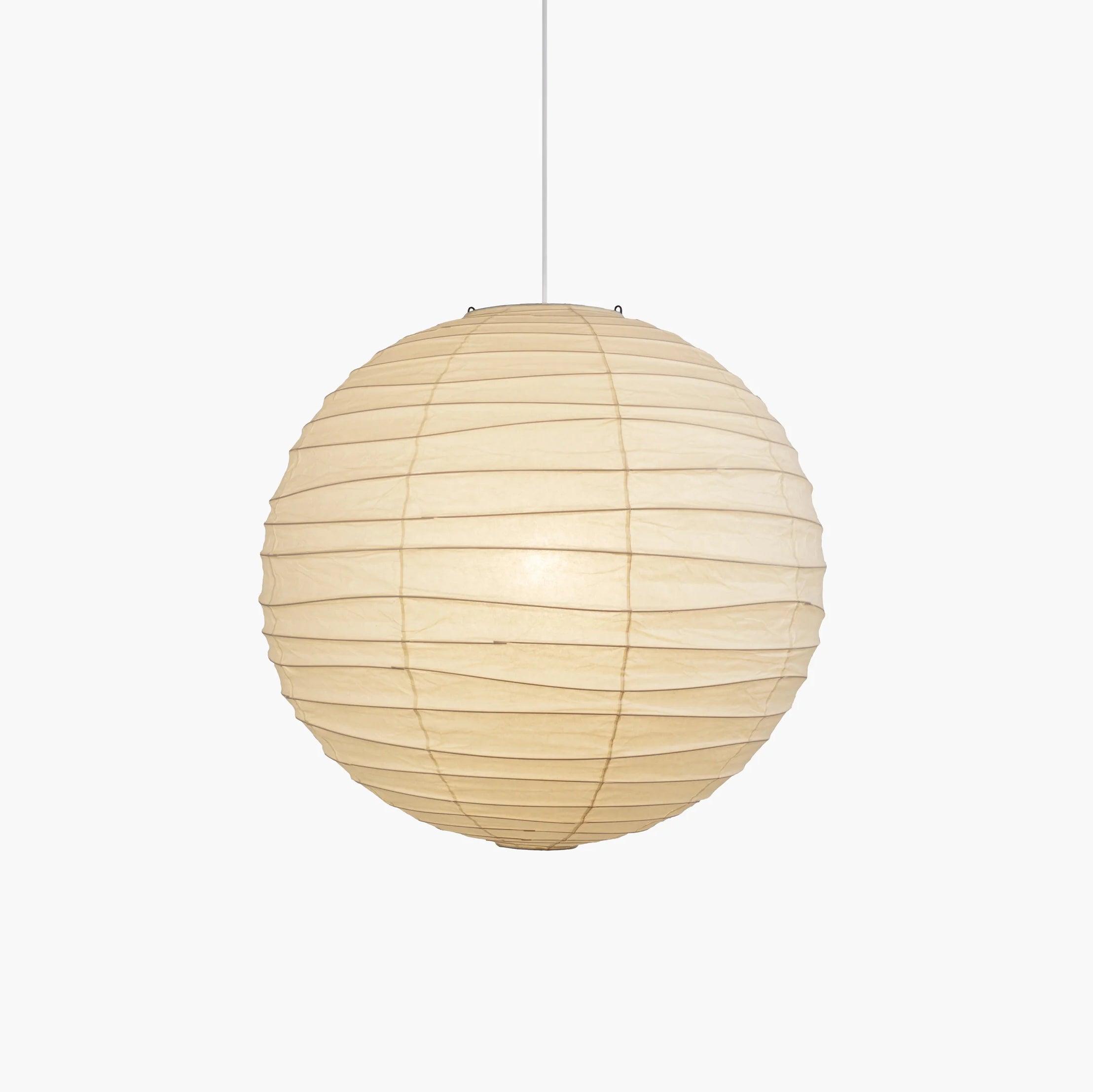 Luna Pendant Light Japanese Paper Globe | ventumra