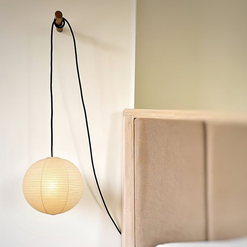 Sylin Pendant Swag Light Mulberry Silk | ventumra