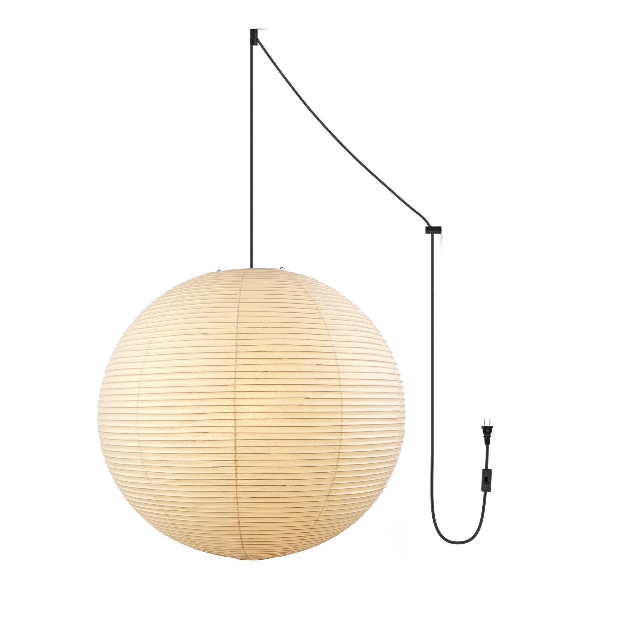 Sylin Pendant Swag Light Mulberry Silk | ventumra