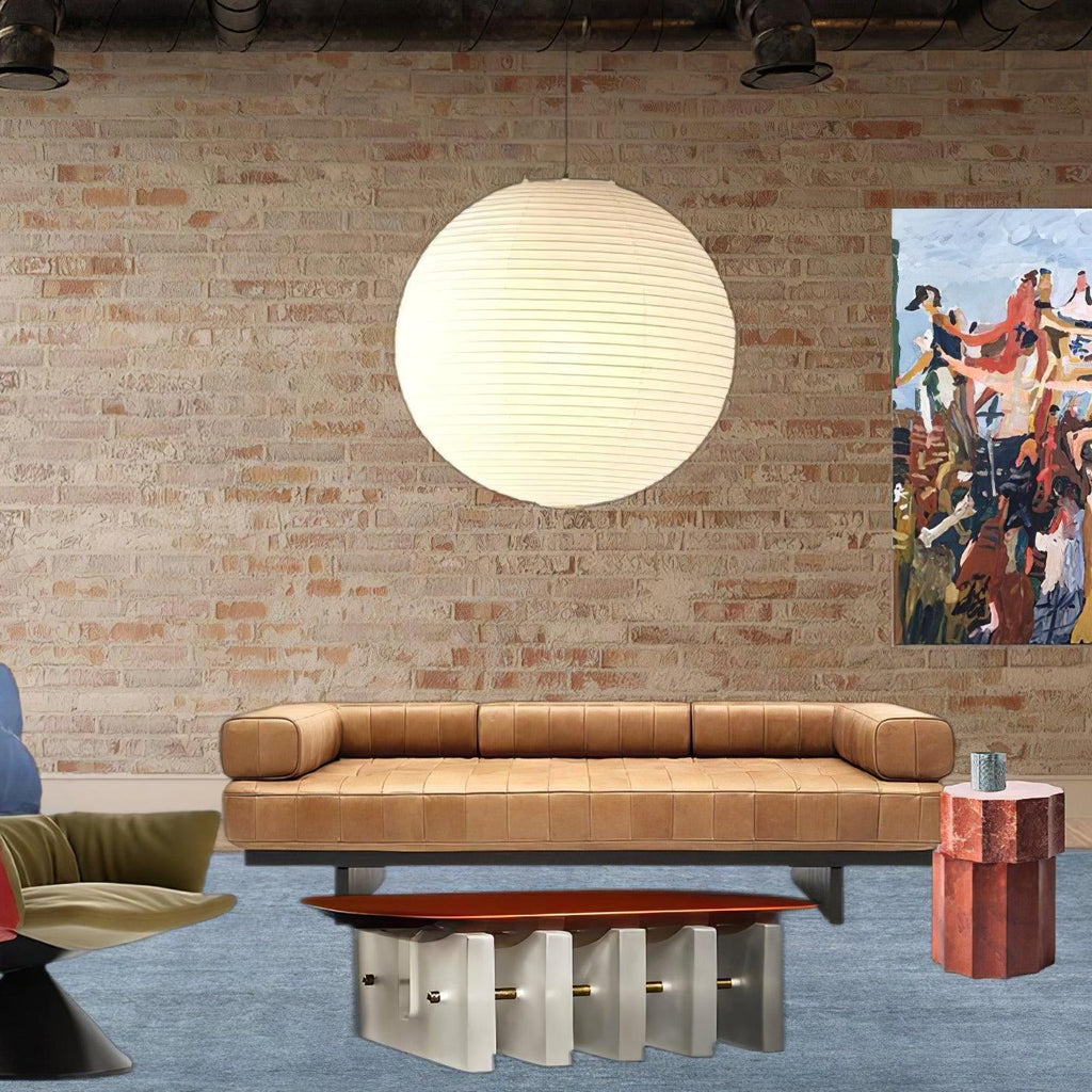 KotoLuma Pendant Light With Modern Japanese Paper Shade
