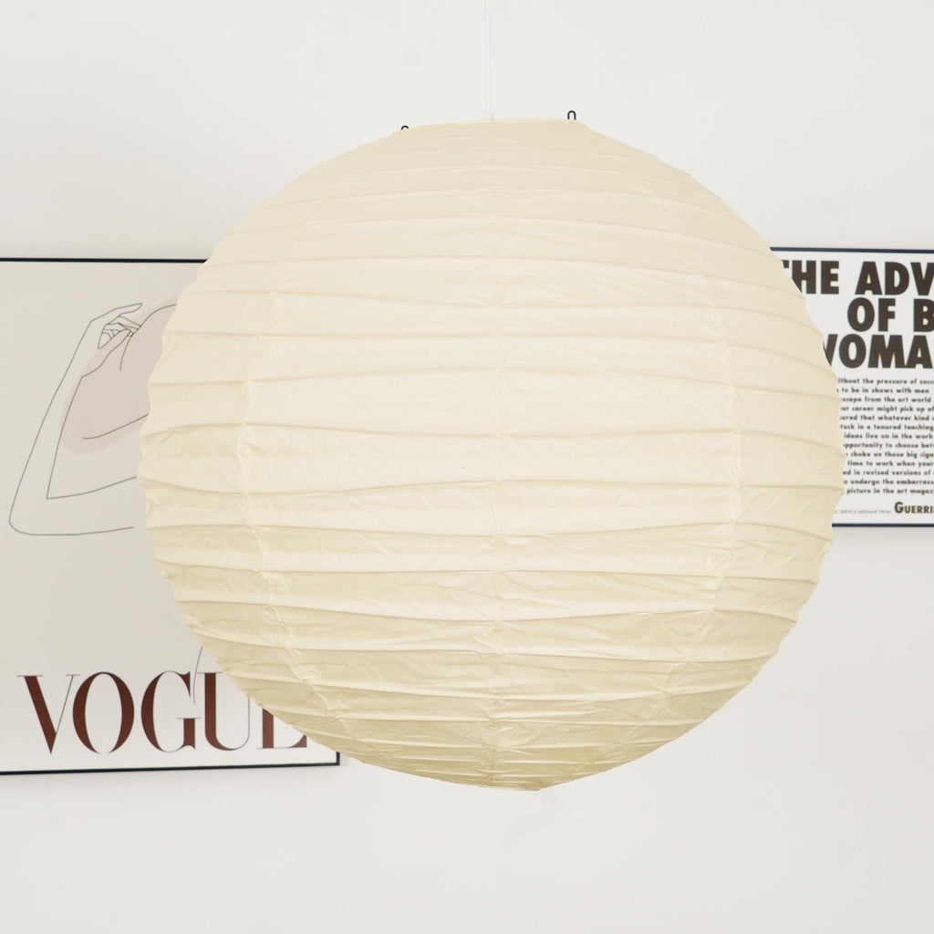 Luna Pendant Light Japanese Paper Globe | ventumra