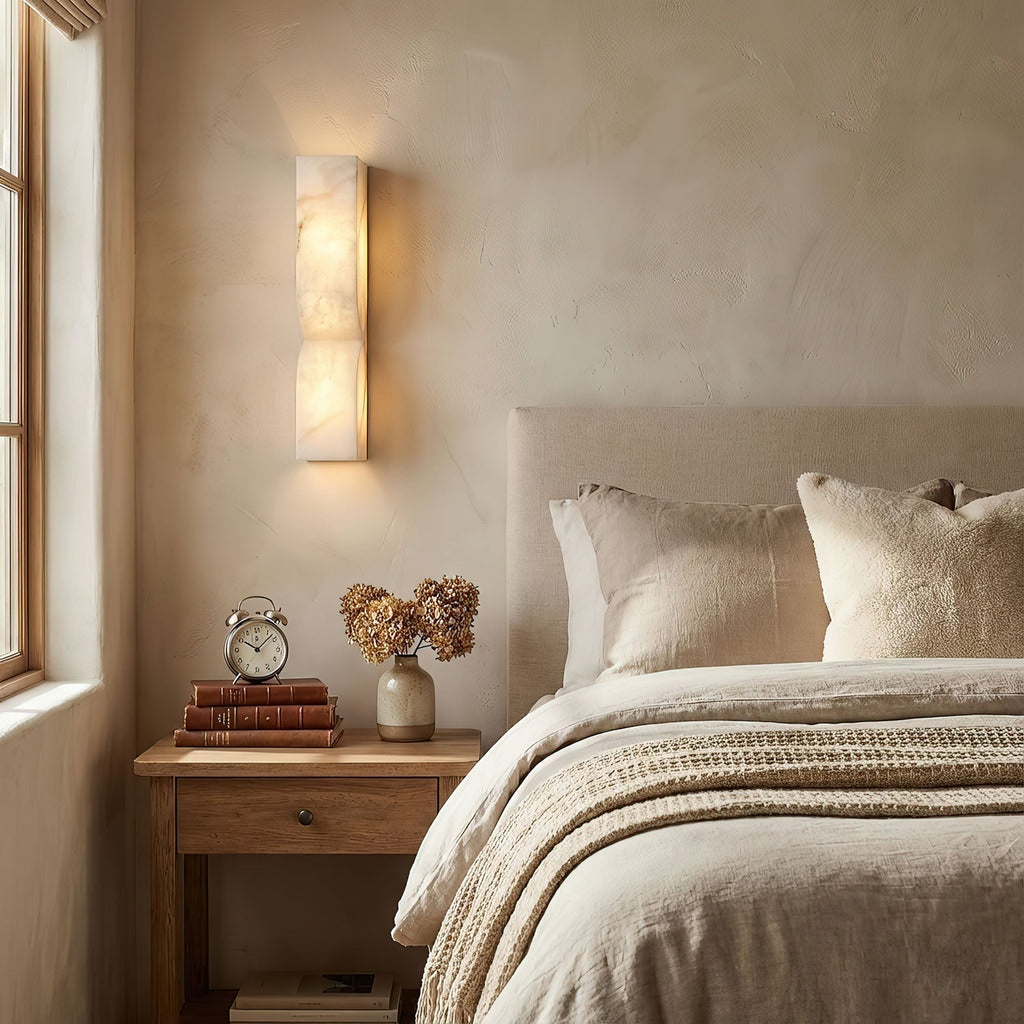 Alabaster Essence LED Wall Sconce | Ventumra