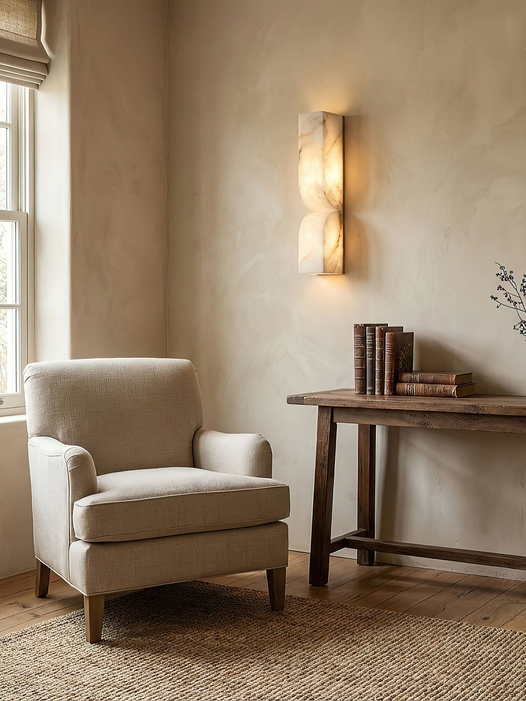 Alabaster Essence LED Wall Sconce | Ventumra