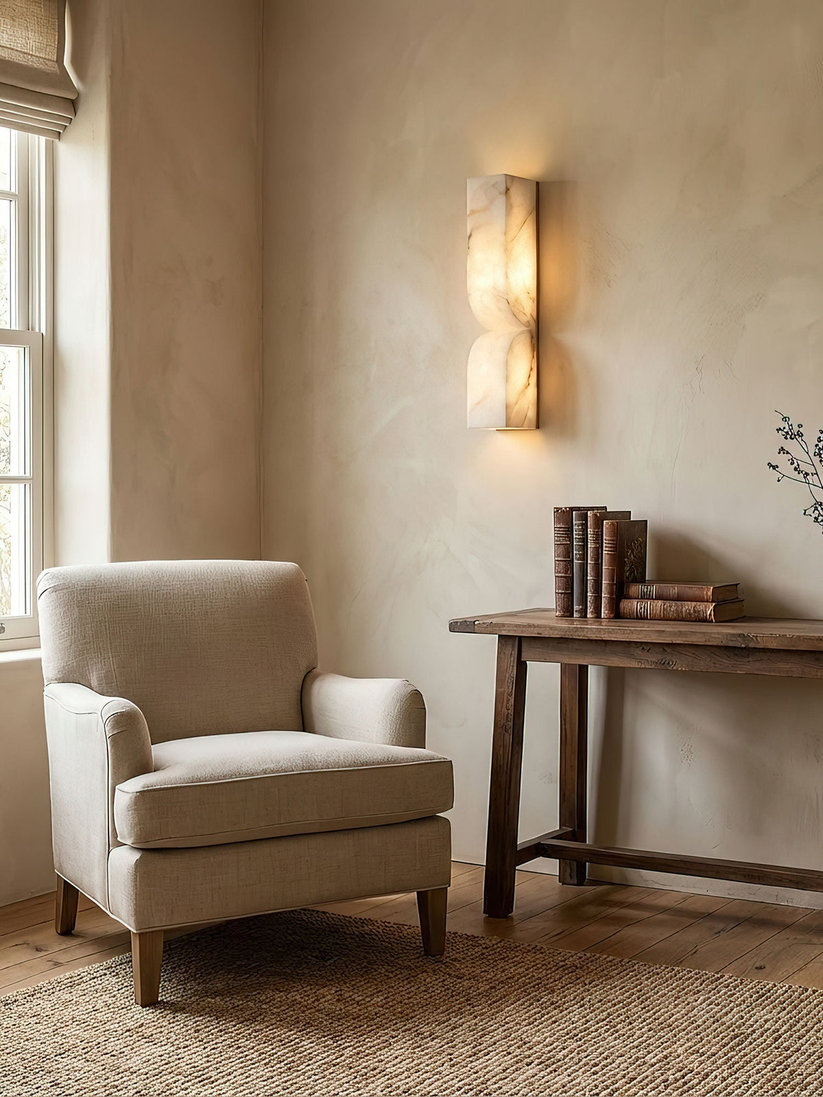 Alabaster Essence LED Wall Sconce | Ventumra