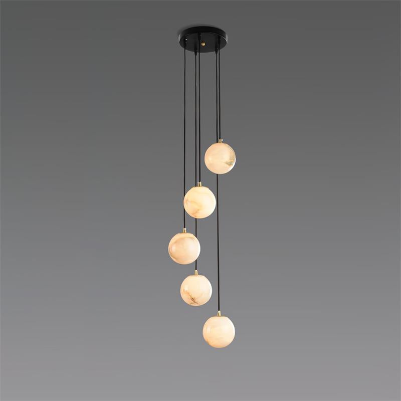 Alabaster Chandelier Balls Cluster | ventumra