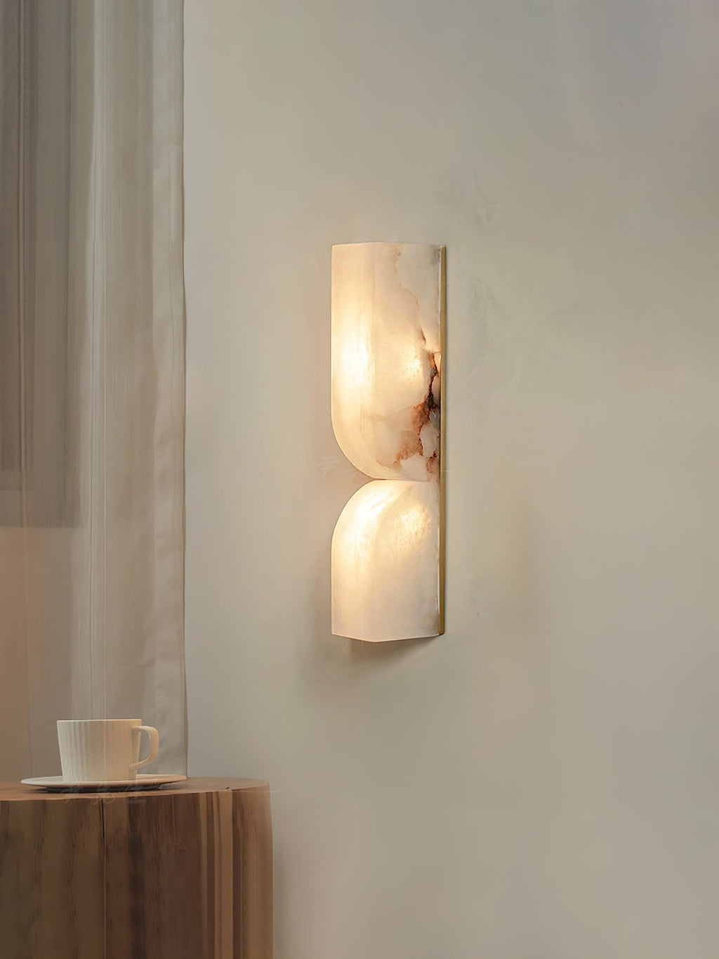 Alabaster Essence LED Wall Sconce | Ventumra