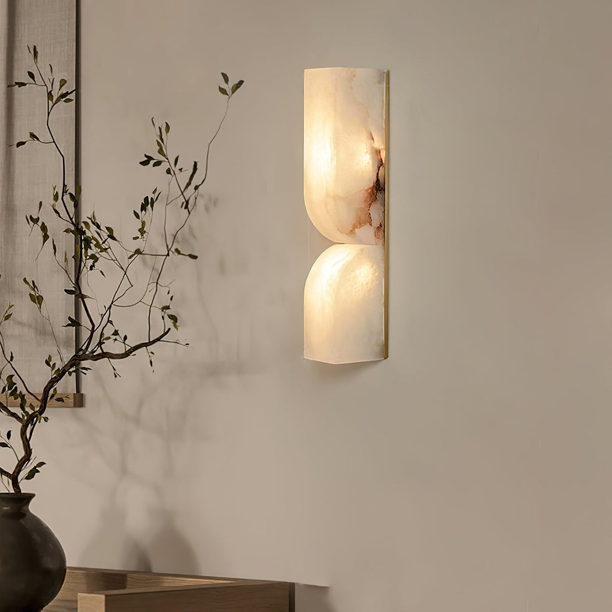 Alabaster Essence LED Wall Sconce | Ventumra
