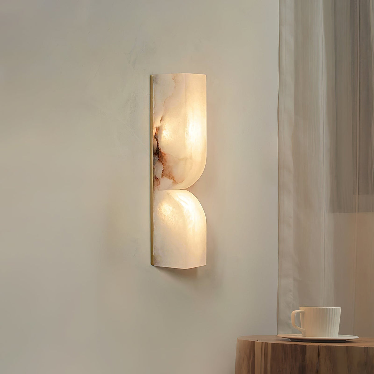 Alabaster Essence LED Wall Sconce | Ventumra