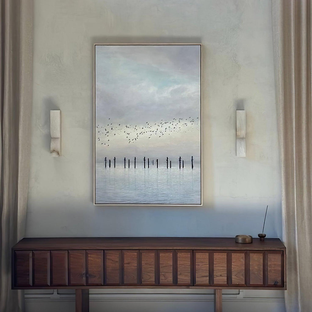 Alabaster Essence LED Wall Sconce | Ventumra