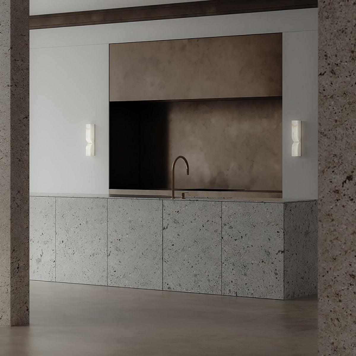 Alabaster Essence LED Wall Sconce | Ventumra