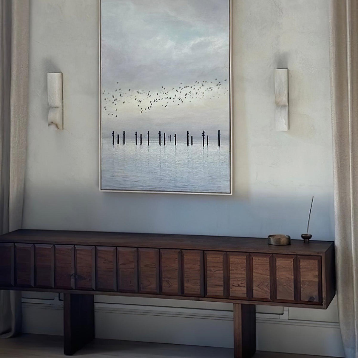 Alabaster Essence LED Wall Sconce | Ventumra