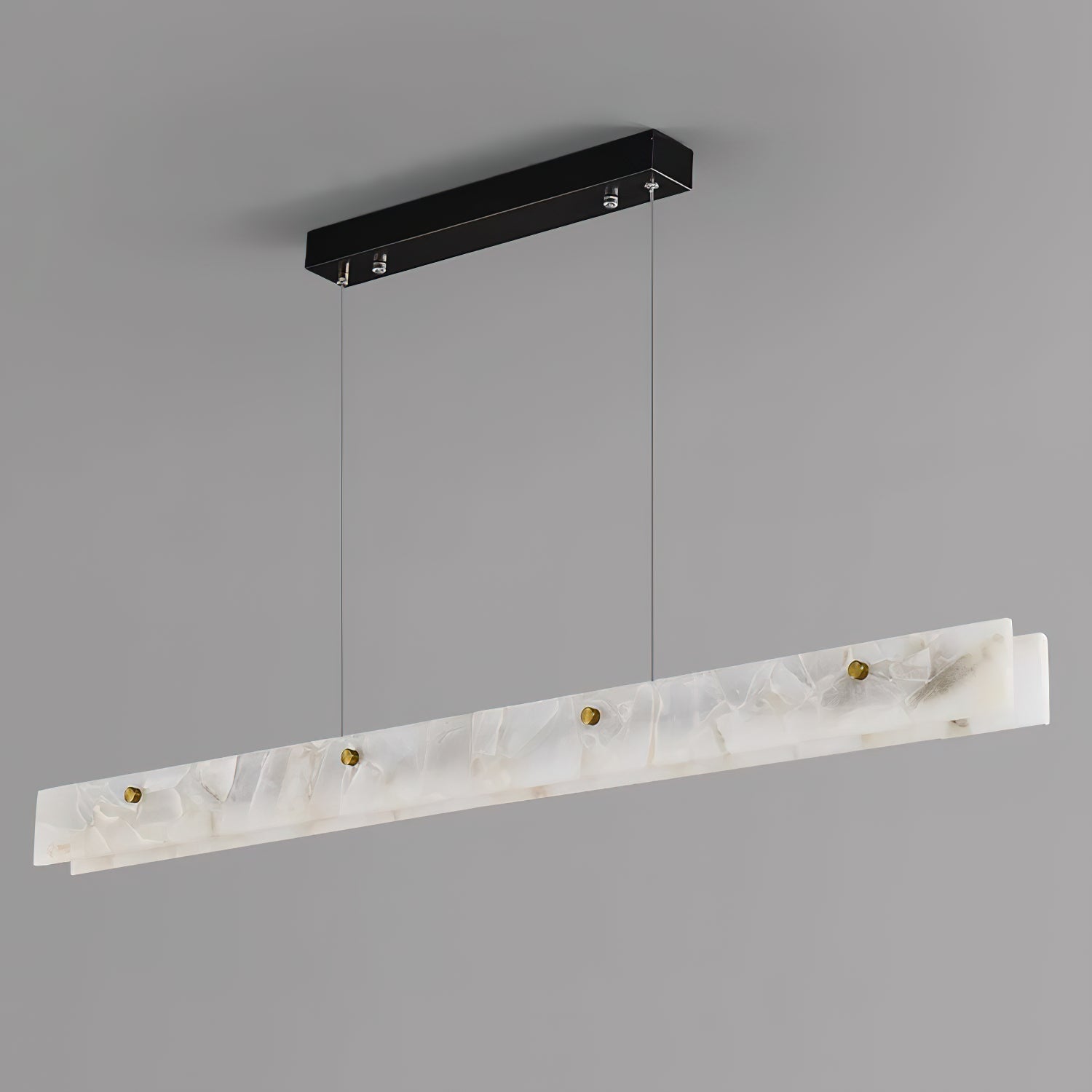 Ljomuvye LED Modern Linear Alabaster Pendant Light | ventumra