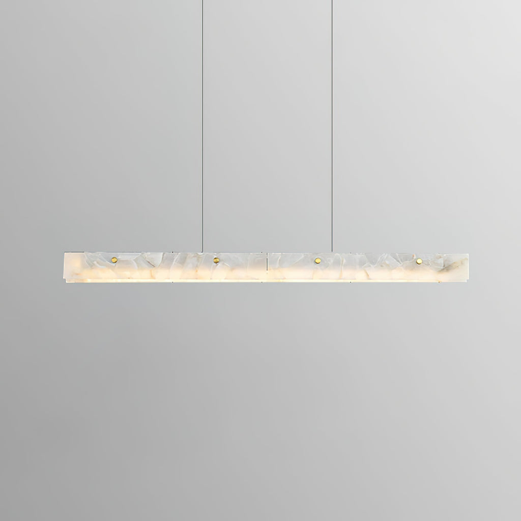 Ljomuvye LED Modern Linear Alabaster Pendant Light | ventumra