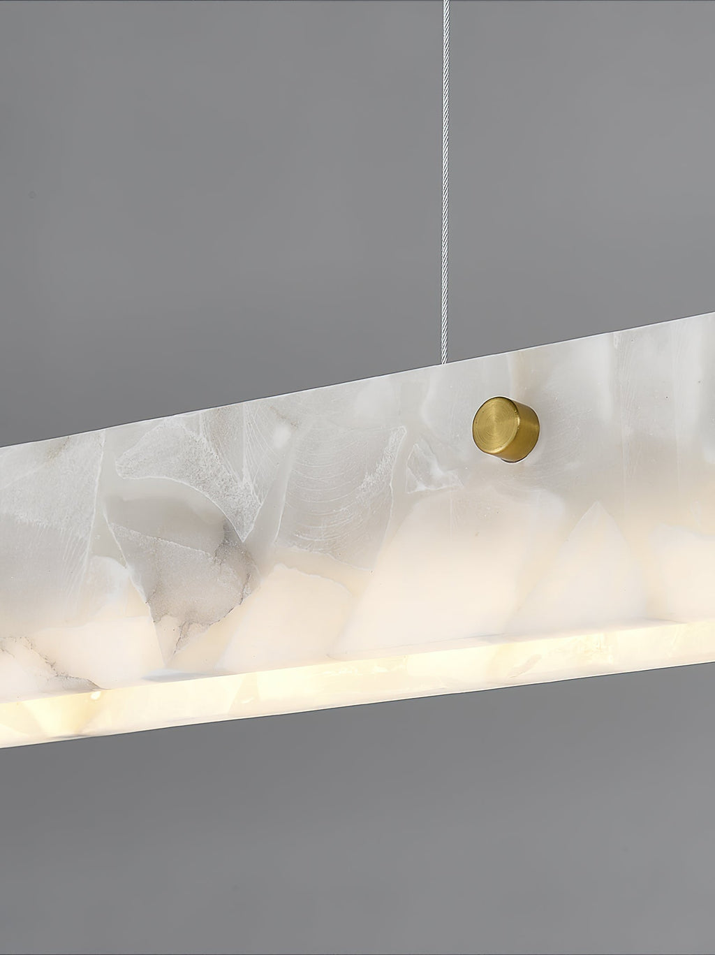 Ljomuvye LED Modern Linear Alabaster Pendant Light | ventumra