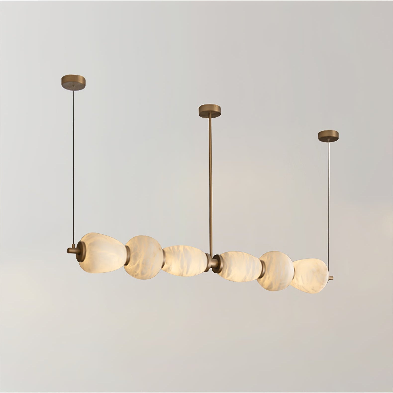 Cyrilla Alabaster Linear Pendant Light | ventumra