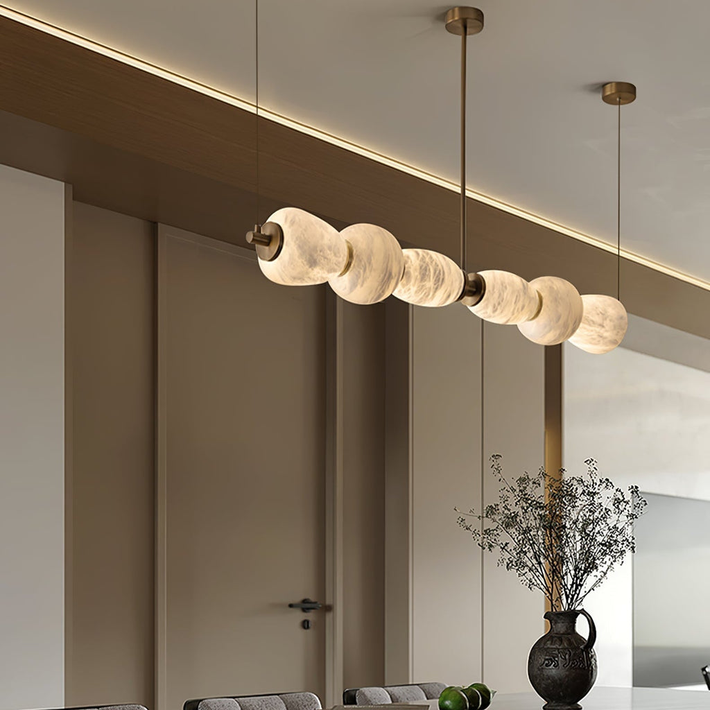 Cyrilla Alabaster Linear Pendant Light | ventumra