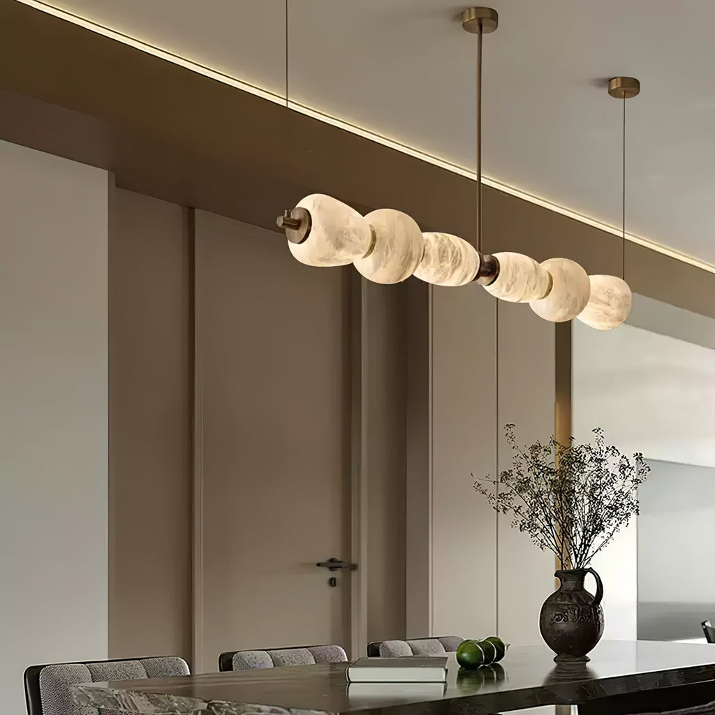 Cyrilla Alabaster Linear Pendant Light | ventumra